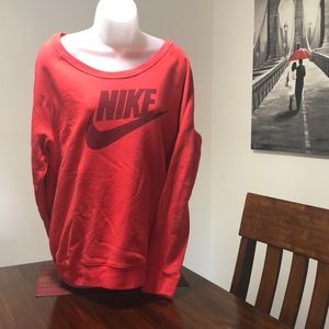 Nike scoop neck sweatshirt